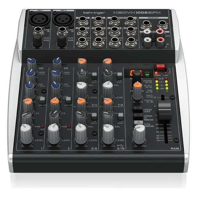 Consola Analoga 4 Canales 1002sfx Interfaz De Audio 