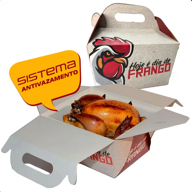Embalagem P/ Frango Assado - Cx 100 Unidades