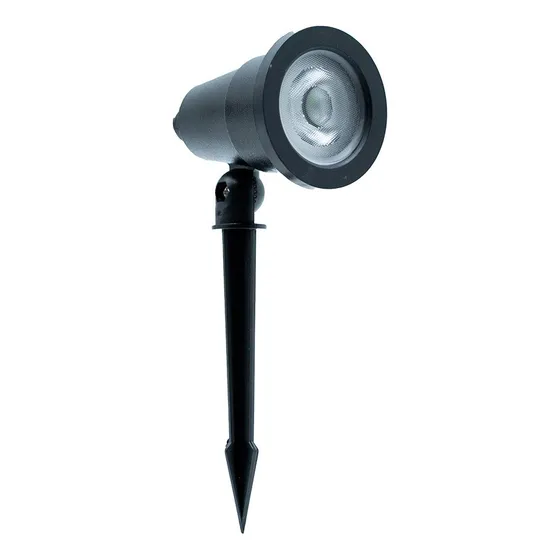 Luminária Led Espeto P/ Jardim 5w Branco-frio