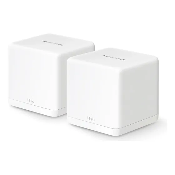 Roteador Mesh Wi-fi 6 Mercusys Halo H60x Gigabit 2 Pcs