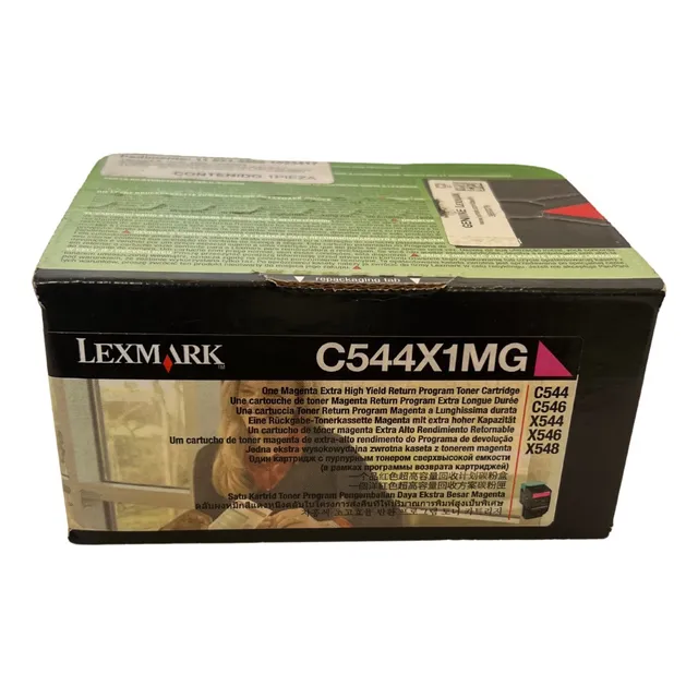 Toner Original Lexmark C544 Magenta  C544x1mg 4,000 Paginas