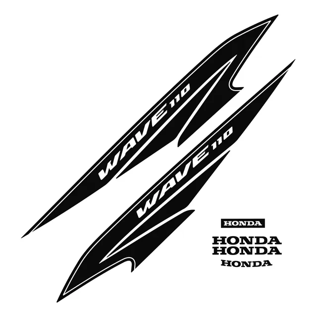 Kit Calcos Honda Wave 2014