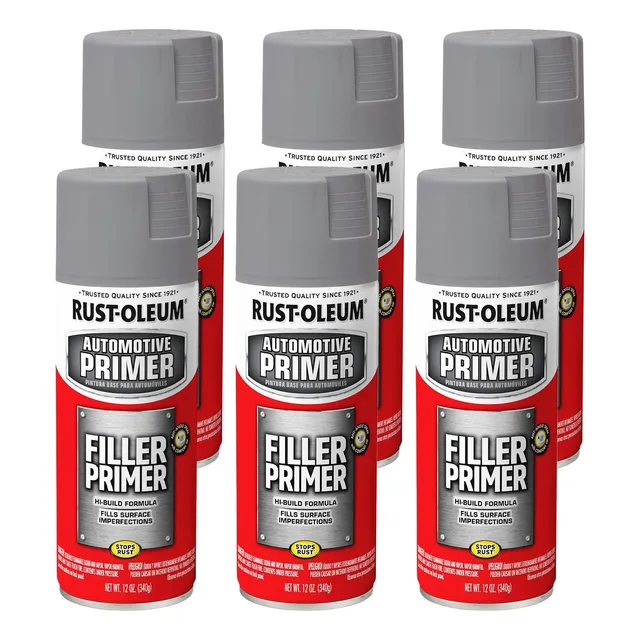 Imprimación Automotriz Gris 311 Ml Paquete De 6 Unidades