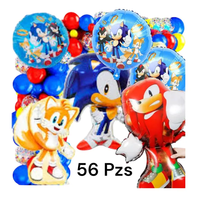 Globo Paw Patrol Sonic Frozen Mickey Spiderman Mario Avenger