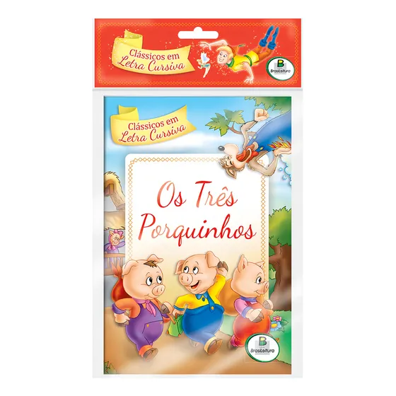 Clássicos em Letra Cursiva - Kit c/10 Und., de Marques, Cristina. Editorial Brasileitura em português, 2019