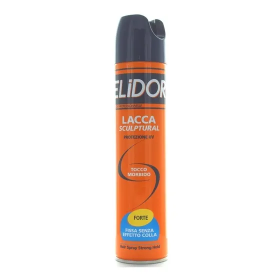 Fijador Elidor Laca Sculptural Profesional Uv Forte Italiana