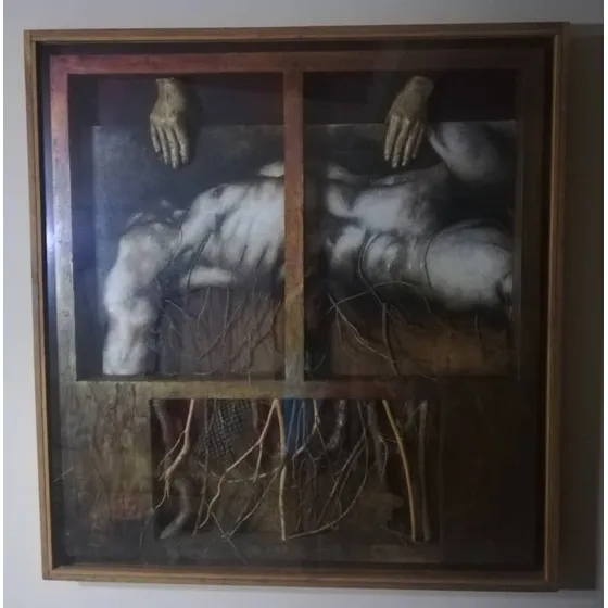 Arbol Iv Fragentado , Autor Felipe Herrera, Técnica Mixta
