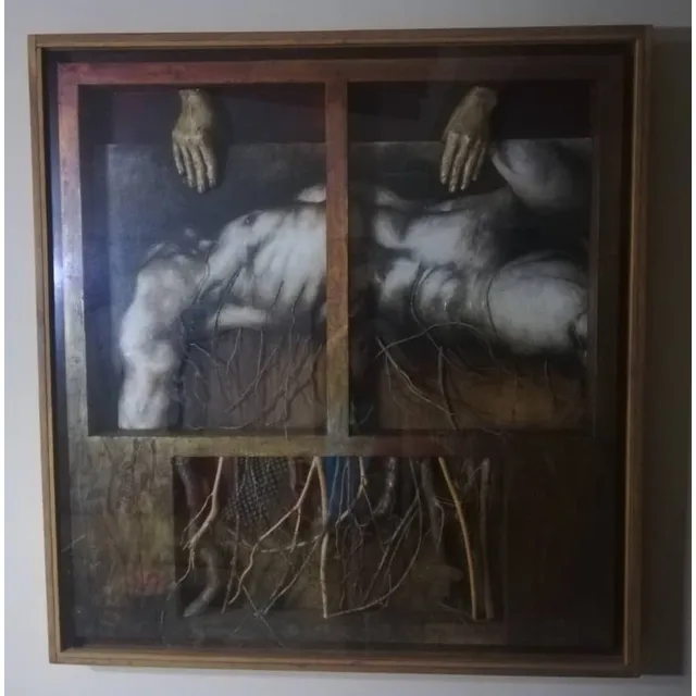 Arbol Iv Fragentado , Autor Felipe Herrera, Técnica Mixta