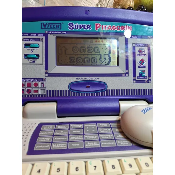 Mini Laptop Vtech Super Pitagotin 37 Actividades Edad 7 Años