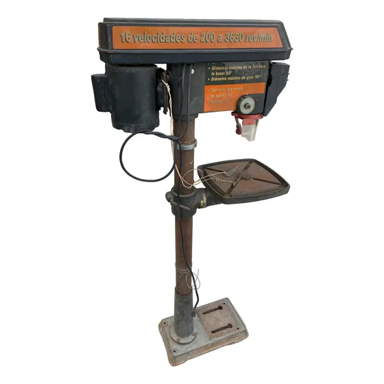 Taladro De Piso Truper De 1 Hp, 5/8 X 17 Usado