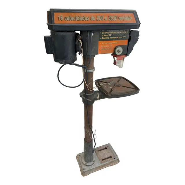 Taladro De Piso Truper De 1 Hp, 5/8 X 17 Usado