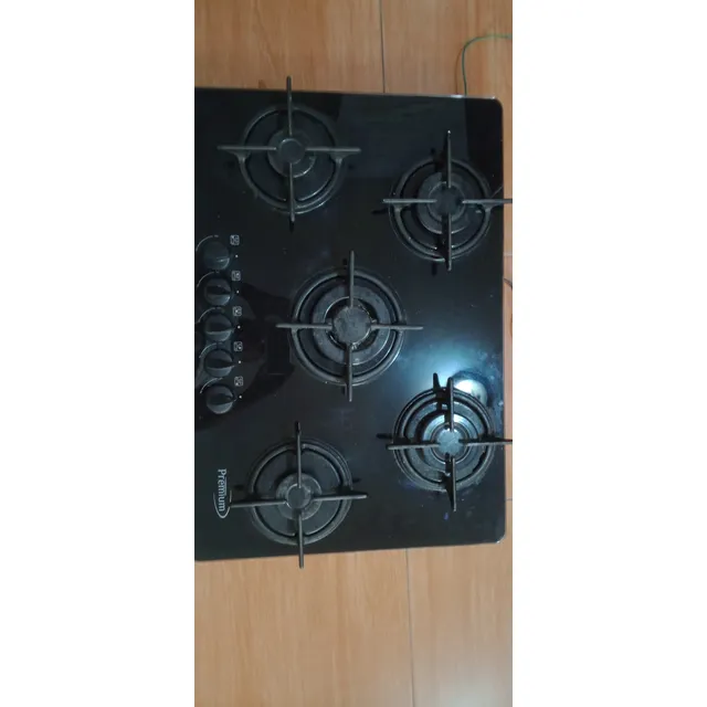 Tope De Cocina Marca Premium (a Gas) Negro