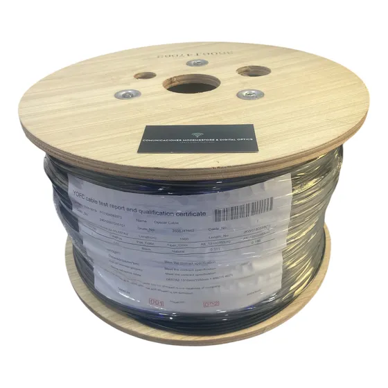 Fibra Óptica Monomodo Redonda 1km G657a2 Sin Propiedad Numer