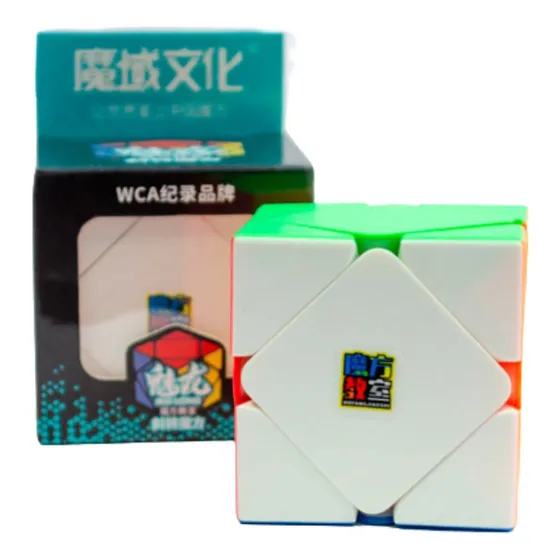 Cubo Rubik Profesional Meilong Skewb Stickerless Yj