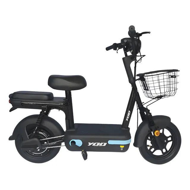 Yoo Mobility Y-200 Preto e Azul - Sem CNH, 350w