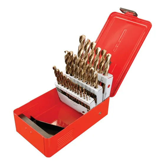 Juego De Brocas C5129 Con Cobalto De Alta Velocidad X29 Piezas Urrea