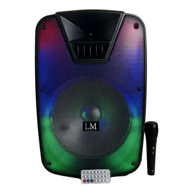 Bocina Portátil Lm De 12 Pulgadas 30 W Bluetooth