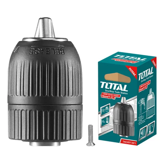 Chuck Sin Llave Total Tac451321 2-13mm Conexión 1/2  20unf