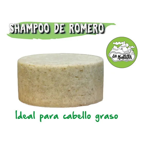 Shampoo Sólido De Romero De Montaña