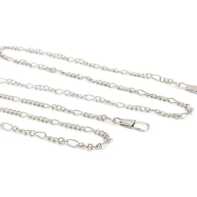 Cadena Con Tejido Cartier En Acero 