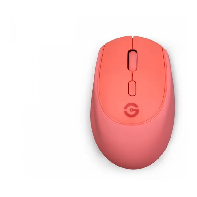 Mouse Wireless Getttech Gac-24405r Colorful Rojo