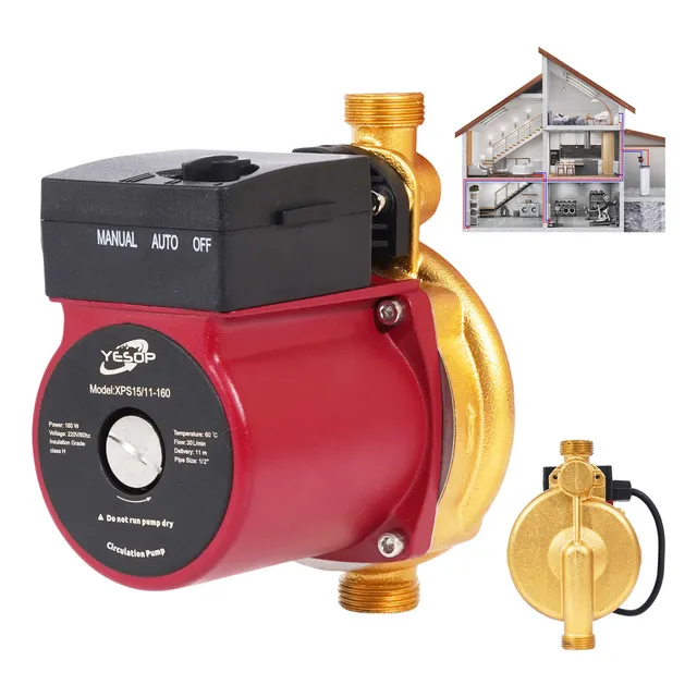 Bomba Presurizadora De Agua Para 2 Servicios Simultáneo Aumenta Presión - 11m 160w