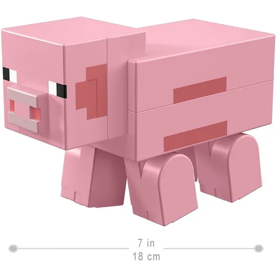 Minecraft Figura Acción Fusión Craft Grande 13cm Original