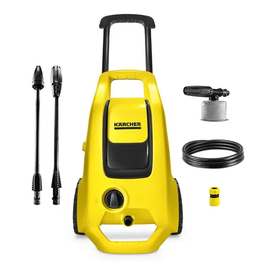 Lavadora De Alta Pressão K3 Force Turbo 1815 Psi / 1500 W - 220V