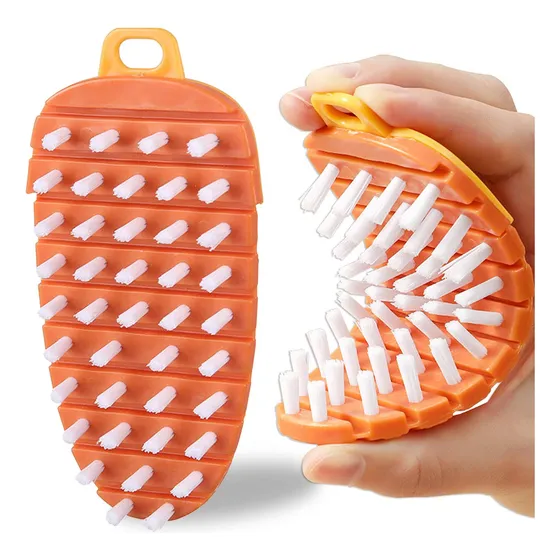 Cepillo Para Verduras De 2 Piezas, Cepillo De Limpieza Múlti