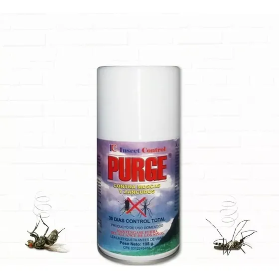 Purge Insecticida Natural, Mata Mosca Y Zancudos. 