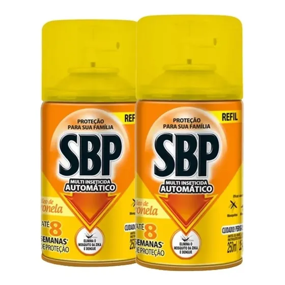 Multi-inseticida Sbp Spray 250ml - 2 Unidades
