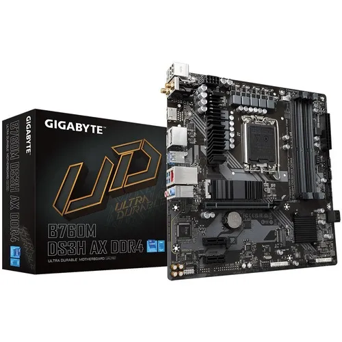 Motherboard Gigabyte B760m Ds3h Ax Lga1700 Intel 12 13 Wifi