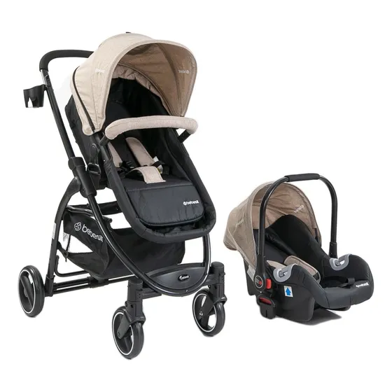 Coche Travel System Alfa Bebesit - Beige