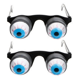 Gafas Divertidas De Primavera Para Disfraz De Halloween, 2 U Gafas Divertidas De Primavera Para Disfraz De Halloween, 2 U