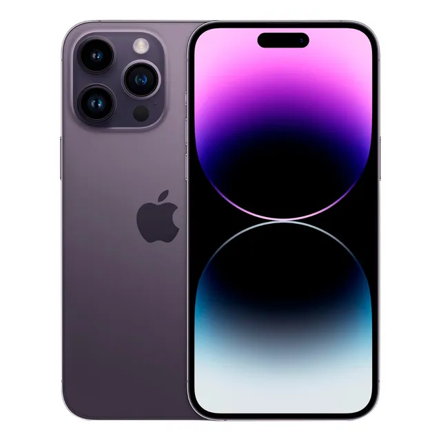 Apple Iphone 14 Pro 128gb Purpura Esim Reacondicionado Violeta Oscuro (Reacondicionado)