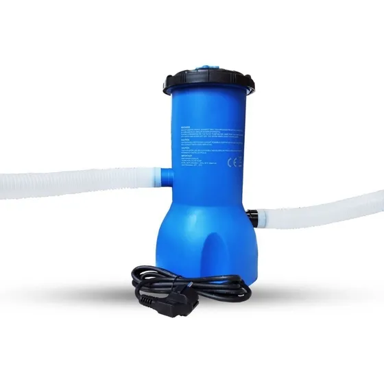 Bomba Piscina Inflable  15.000 L Con Filtro Cartucho Papel 