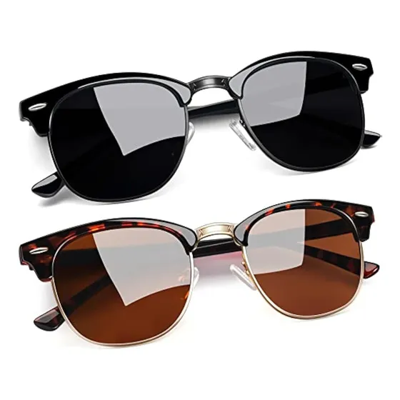 Joopin Vintage Sunglasses Half Frame Sun Glasses