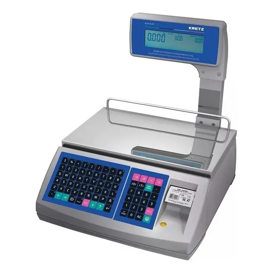 Balanza Comercial Kretz Report Lt Lite 30kg Usb Solo Ticket
