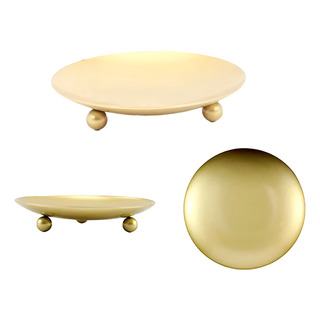 1 Porta Vela Dorado De Hierro Decoración 10 Cm 1 Porta Vela Dorado De Hierro Decoración 10 Cm