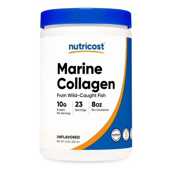 Nutricost Colageno Marino Marine Collagen Sabor Sin Sabor