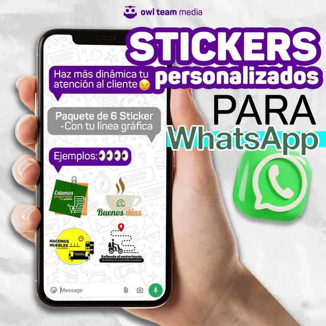 Diseño Stickers Para Whatsapp - Chats Personalizados