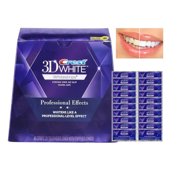 Crest 3d Whitestrips Cajas: Professional Effect X20