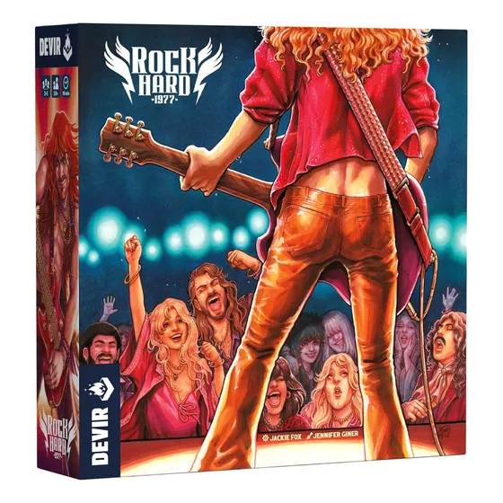 Rock Hard 1977 Juego De Mesa En Español - Devir