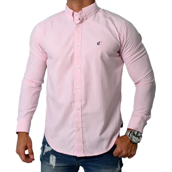 Casual Shirt Rosado Caballero