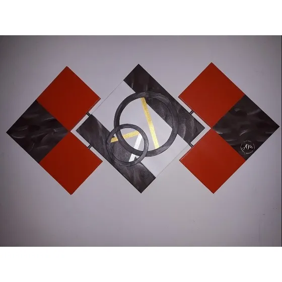 Cuadros Abstractos Modernos Decorativos Para Sala/cuartos 