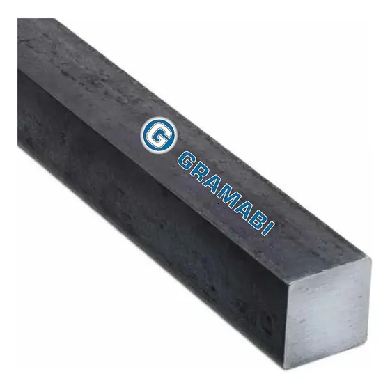 Barra Cuadrada Herrera De 7/16 (11,11 Mm) X 6 Mt Hierro Cuadrado Macizo Laminado Para Rejas Herrería Acindar