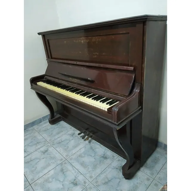 Piano Vertical Carl Schmidt Stuttgart Año 1920 85 Teclas