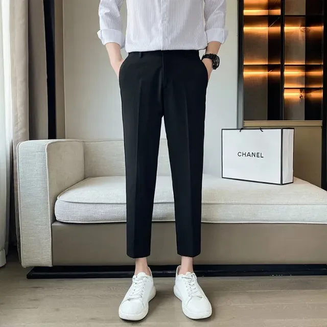 Live Batch Of Suit Pants, Vestido Casual De Negocios Ajustad