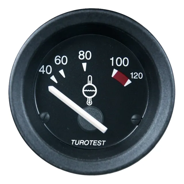 Indicador De Temperatura Eletrica 52mm 12v