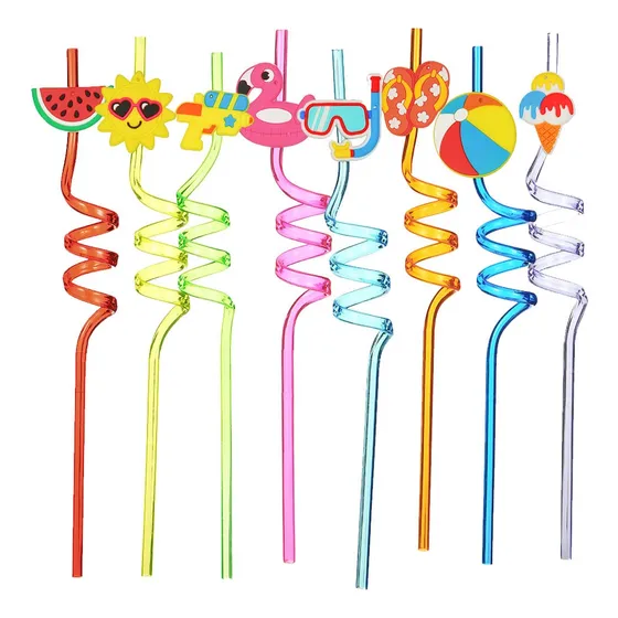 Pack 10 Bombillas Para Sorpresas Cumpleaños Varios Diseños